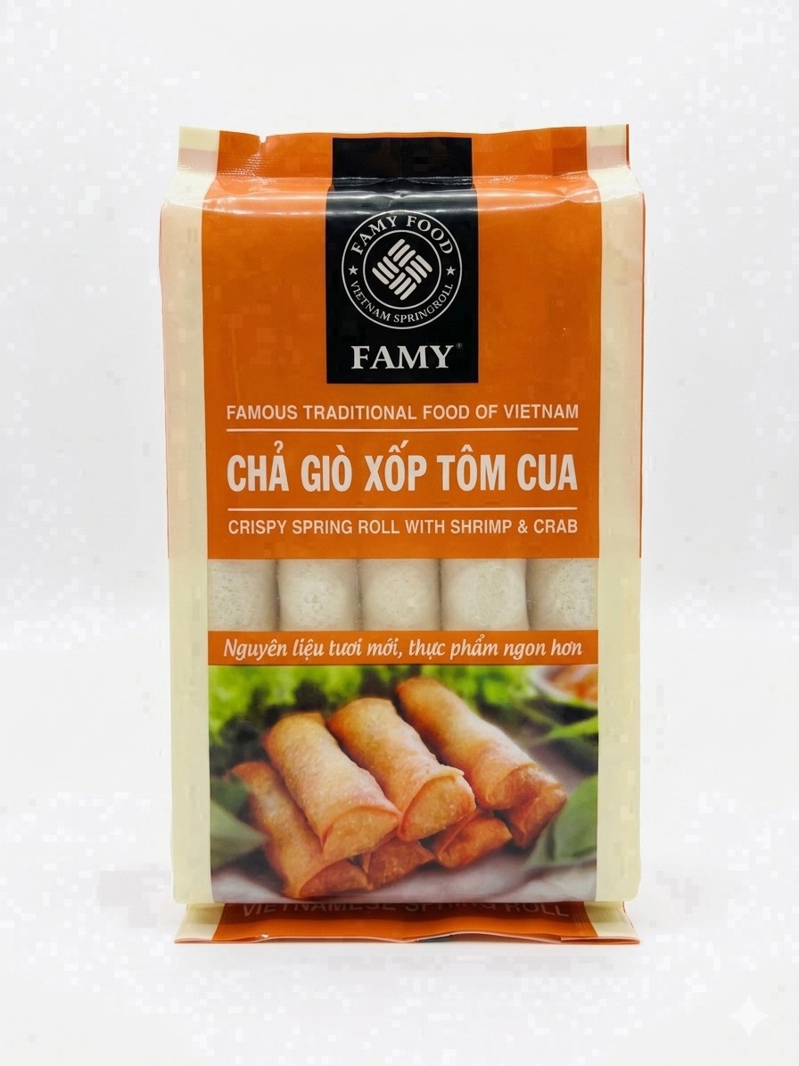 Chả giò xốp tôm cua FAMY FOOD