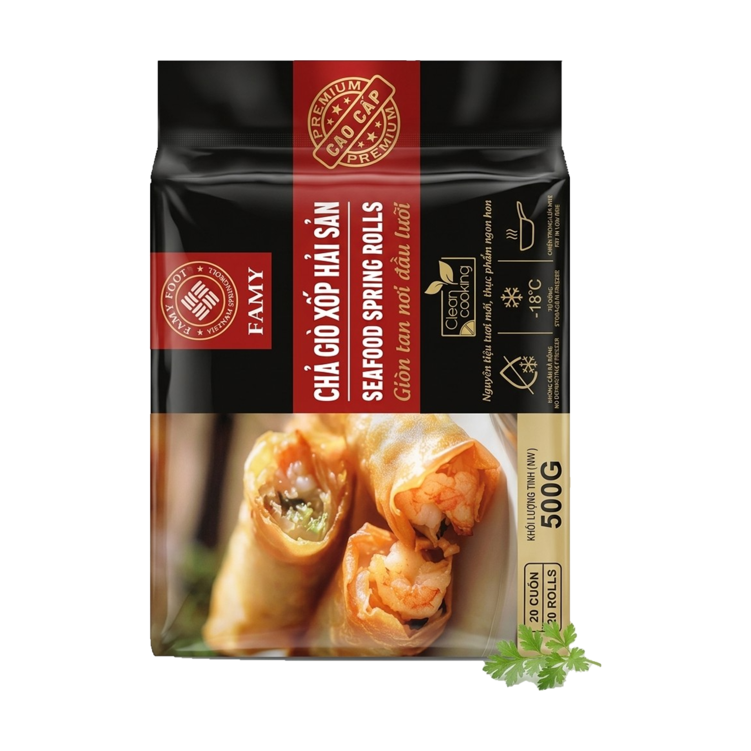 Chả giò xốp hải sản