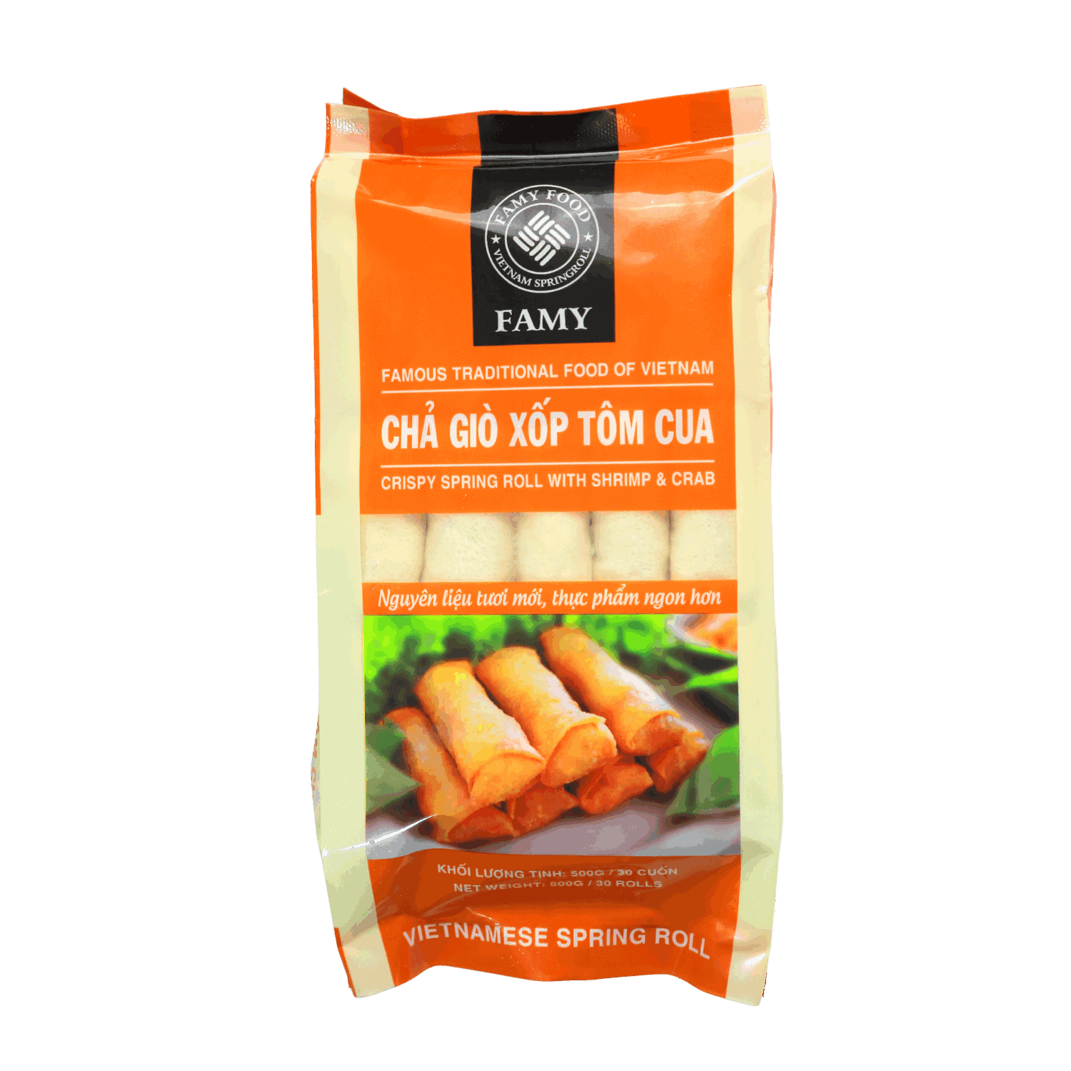 Chả giò xốp tôm cua